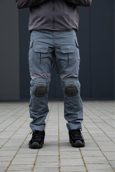 Тактичний комплект Call Dragon Lava Куртка + Штани з наколінниками Grey/multicam  Літній  S-3XL