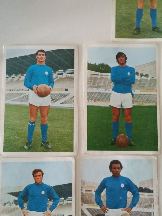 Cromos antigos  C.F. Belenenses, época 1970/71