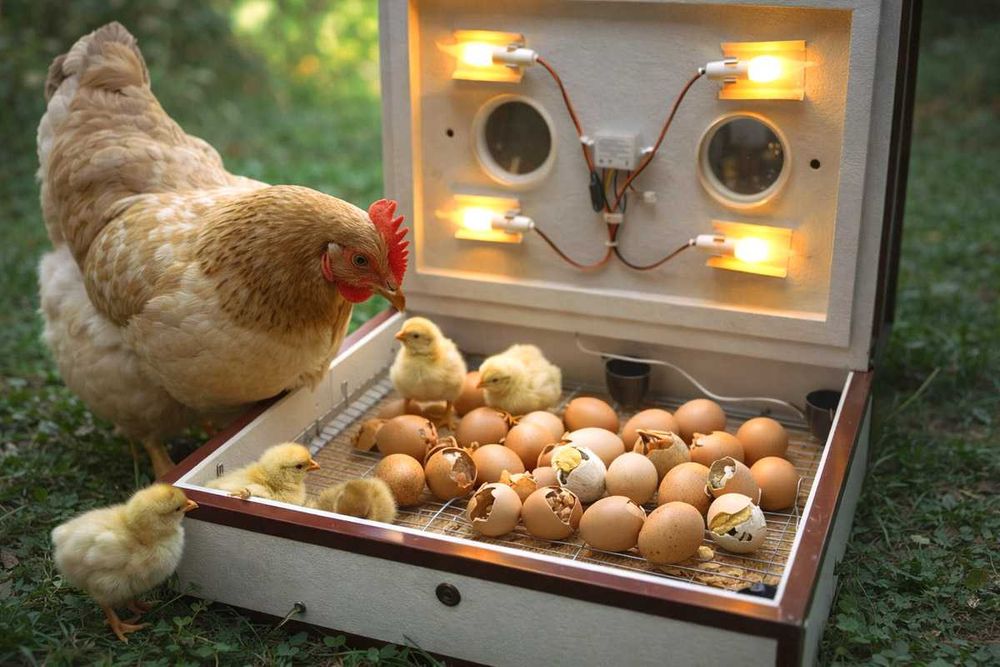 Інкубатори ручні, напівавтомати, автоматичні — купити для птахівництва