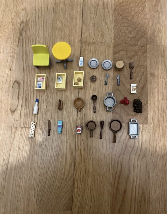 Conjunto playmobil rolote de comida posso entregar em mao