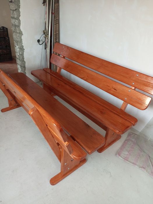 Деревянные лавочки, скамейки под заказ.