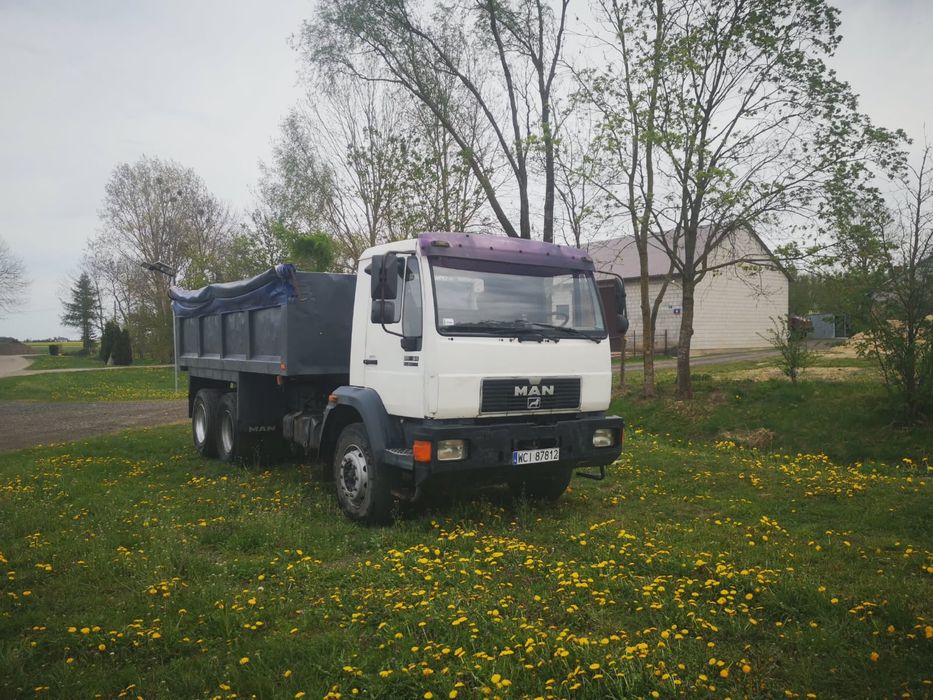 MAN F2000 Wywrotka 6x4 16t Kiper Gotowy do pracy Opony BDB