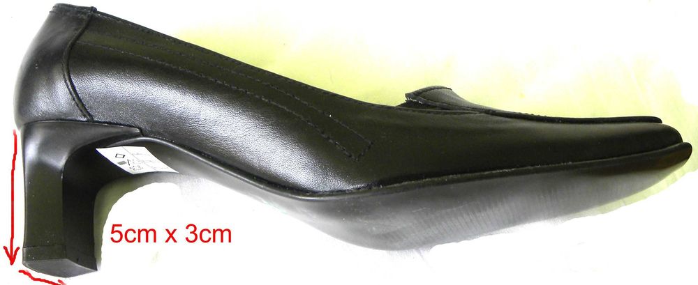 pantofle damskie skórzane na obcasie 5cm , rozmiar 38 = 24,5cm   , darmowa dostawa !