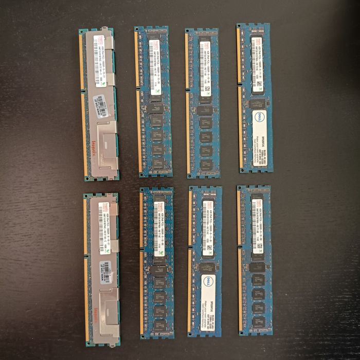 Pamięć RAM Serwerowa DDR3L 32GB [8x4GB]  DIMM ECC  SK Hynix 1333Mhz