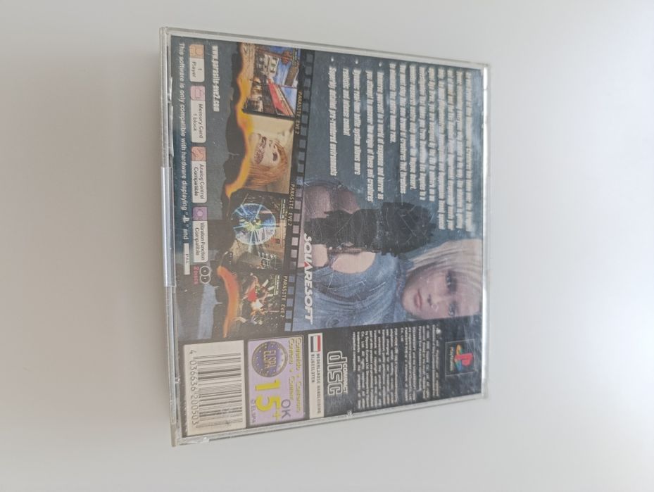 Ps1 parasite eve 2 psx playstation psone ps2 ps3 ps4 vita