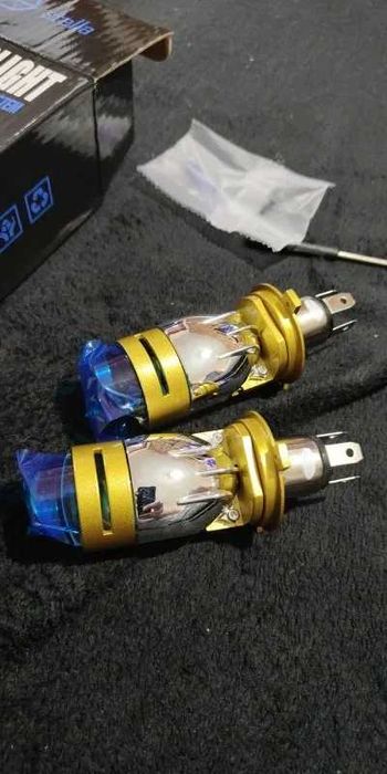 Лед лампы h4 комплект 100w белый свет