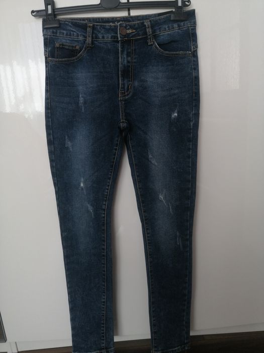 Spodnie damskie jeansowe By Sasha rozmiar 38/40 pas 78/80