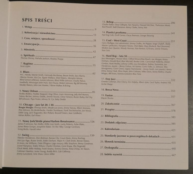 Historia jazzu, Jacek Niedziela * Biały kruk *Unikat PL