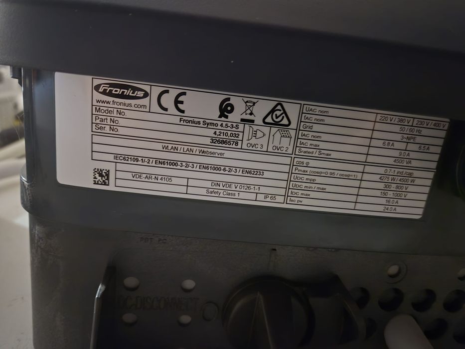 Falownik Fronius 4.5