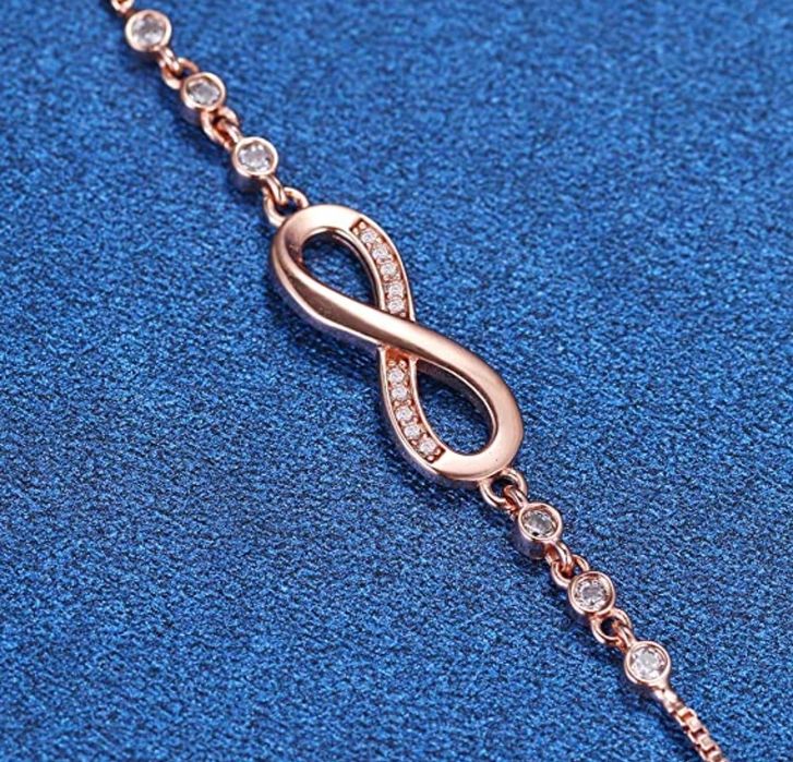 AVON Bransoletka + kolczyki NIESKOŃCZONOŚĆ