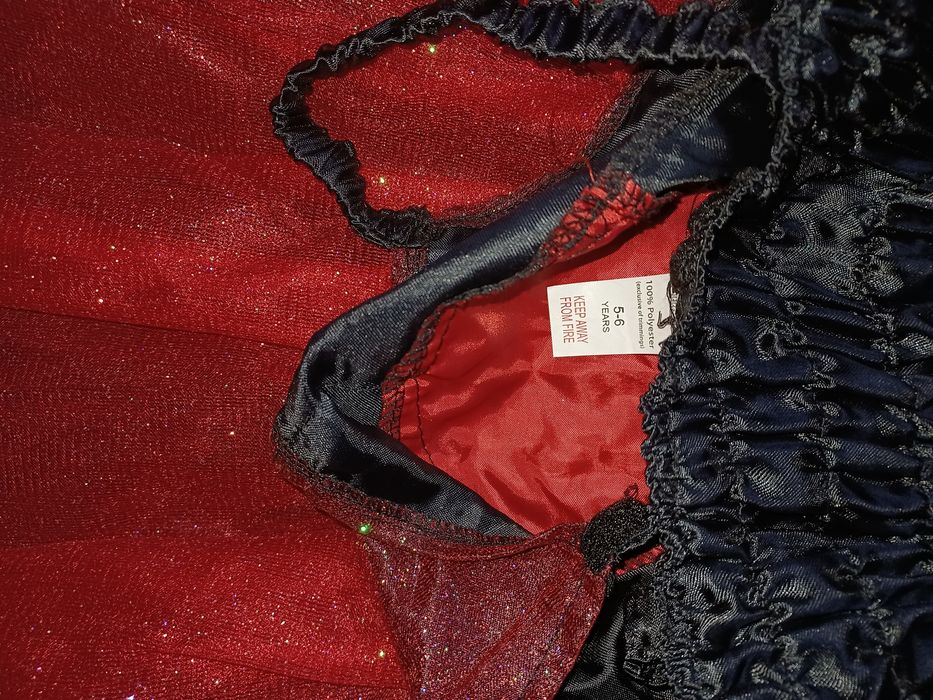 Strój sukienka przebranie czarownica