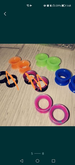 14/16 мм — тоннели, плаги, тонели, тонелi, серёжки, украшения для ушей