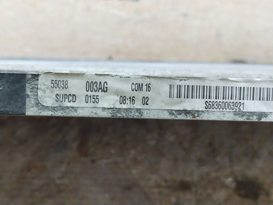 Jeep Grand Cherokee WK2 10- Радиатор конденсатор кондиционера