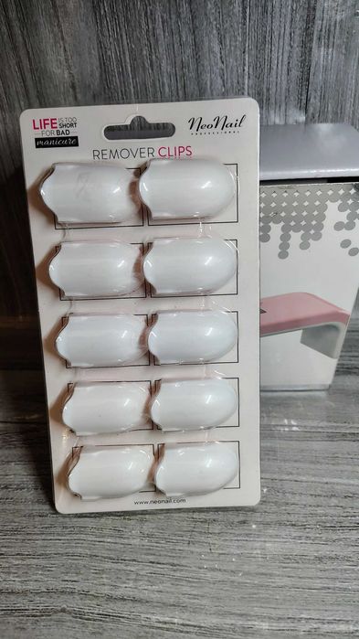 Semilac lampa UV + klipsy do ściągania hybrydy