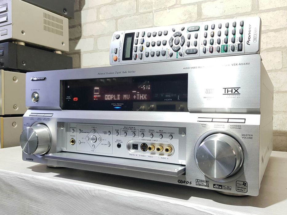 Пульт!7.1AV ресивер  Pioneer VSX-AX4AVi, 7х180Вт,HDMI б/у з Німеччини