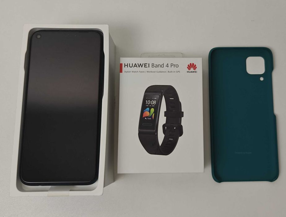 Huawei P40 lite 6 GB RAM 128 GB Dual SIM + Huawei Band 4 Pro + 2 etui