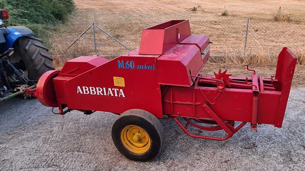 Enfardadeira abriatta m60 mini 1.60m de largura