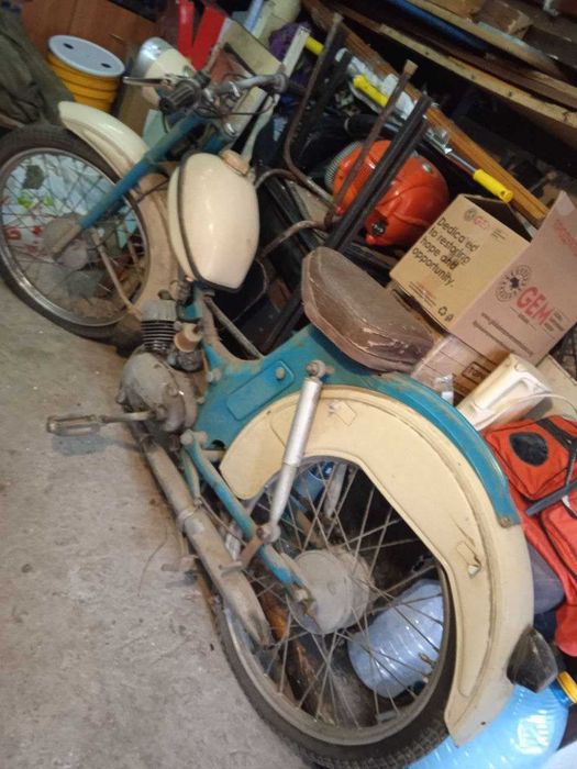 Мопед Рига-3, 1966 год. Раритет. Рабочий