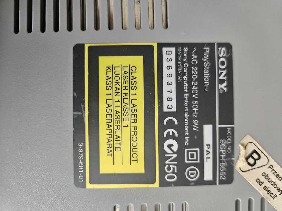 Konsola PlayStation 1 PSX