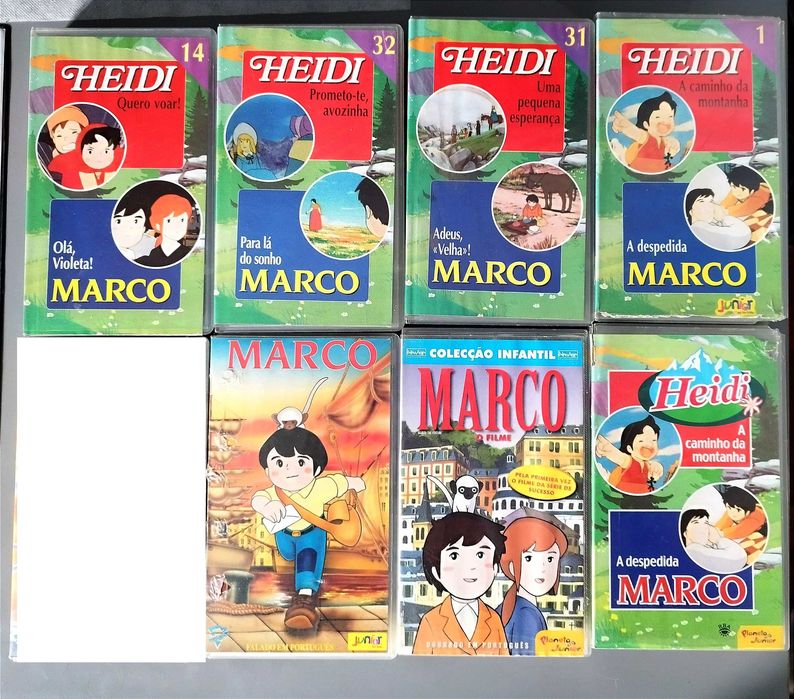 Colecção Lote VHS "Marco"