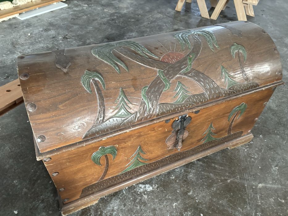 Arca/bau antiga/retro