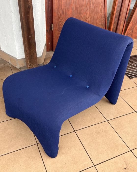 Mid century modern fotel w stylu Etienne Fermigier