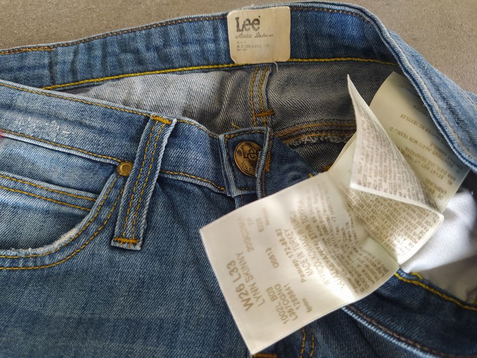 Spodnie Lee W26L33 Lynn skinny