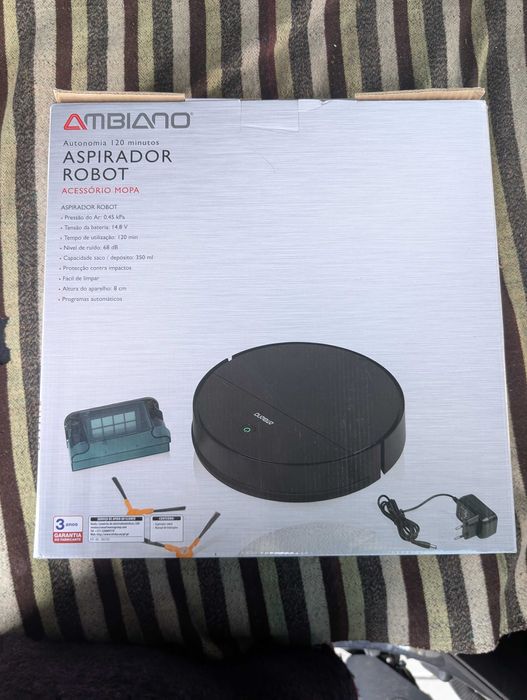 Aspirador-robot como novo!