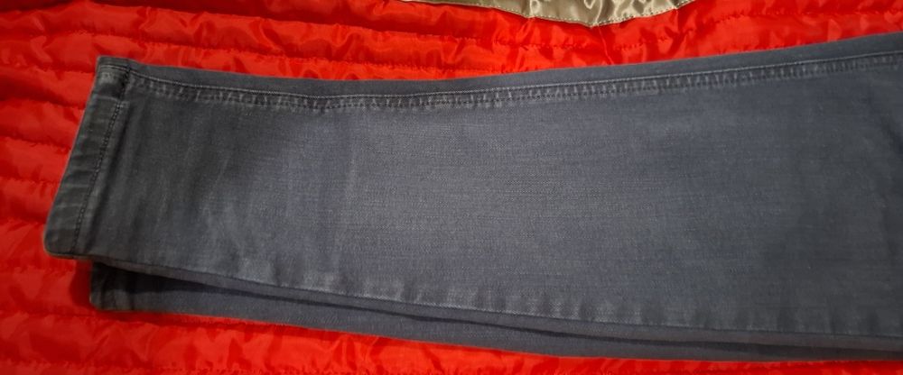 Calças de ganga azul marinho