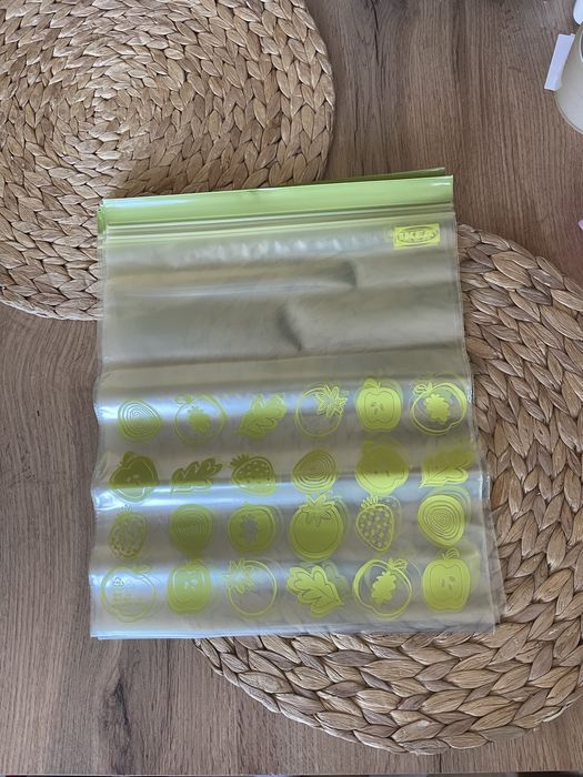 Zestaw 5 woreczkow strunowych IKEA 4,5 litra