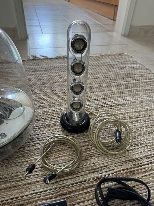 Harman Kardon SoundSticks III – Sistema de Som 2.1 Transparente