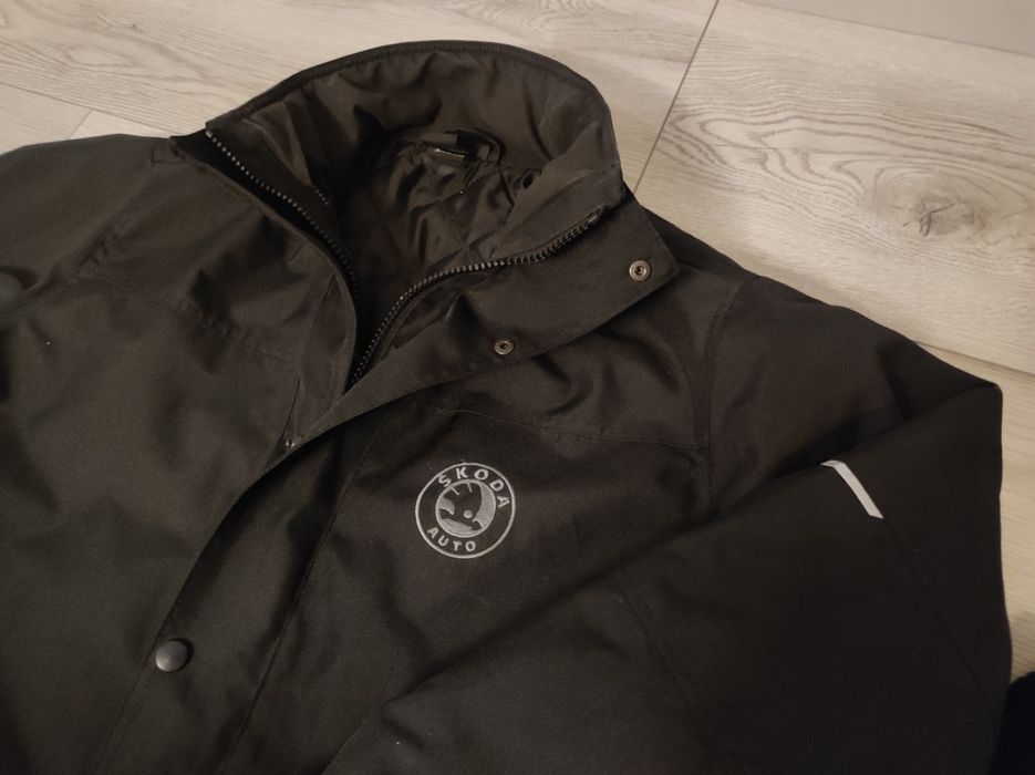 Kurtka + polar bezrękawnik Skoda 2w1 męska jesienno zimowa S M L