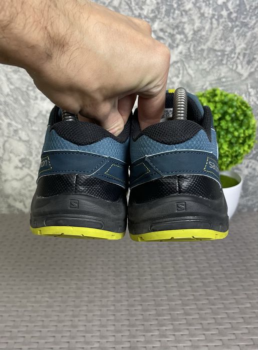 Salomon кроссовки полуботинки 36 размер детские трекинговые синие