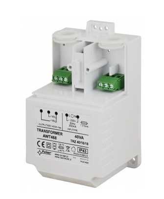 PULSAR Transformator TRZ 40VA/16V/18V