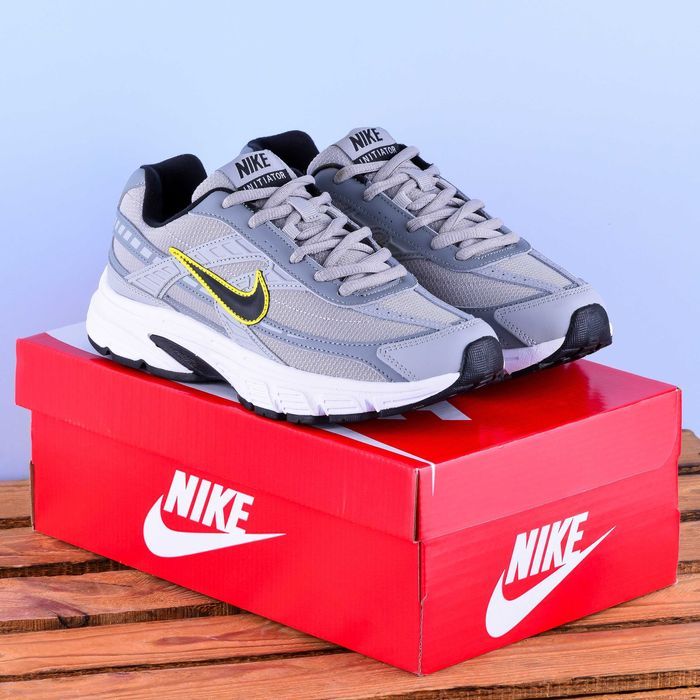 (2164) Розпродаж! Термо Зимові Кросівки Nike Initiator сірі (37-40)