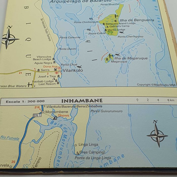 Livro - Turinta Mapas - Moçambique: Maputo e Beira - ESC-SITE
