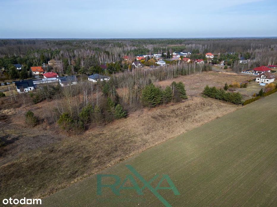 Działka budowlana 1149 m² – Jachranka