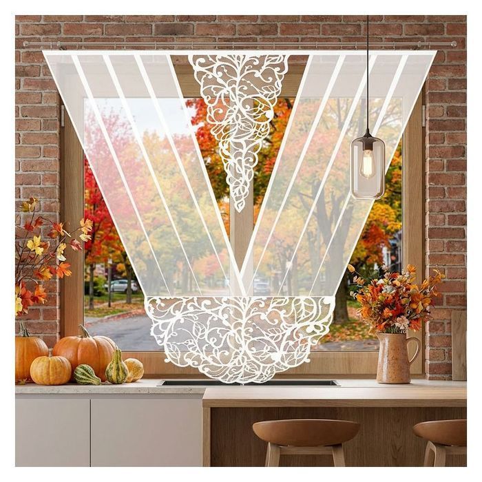 Firanka a'la panel Lakota 160 x 160 cm DomoweTekstylia | WN68L5 160