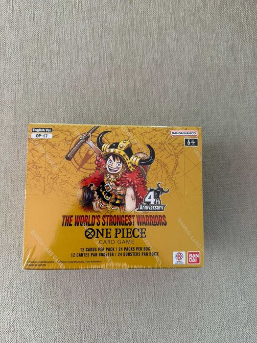 One Piece TCG - OP17 - Booster Box - Inglês Selado