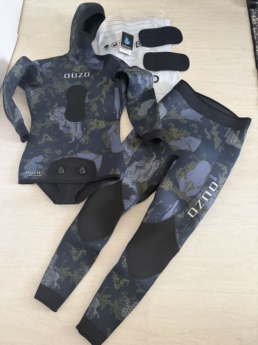 Fato de neoprene de 5 mm para pesca submarina