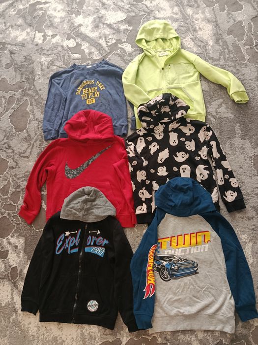 Штани, батнік. Багато речей для хлопчика 7-8 років