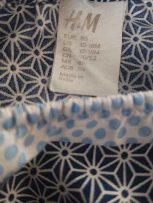 Sukienka H&M, rozm. 86.