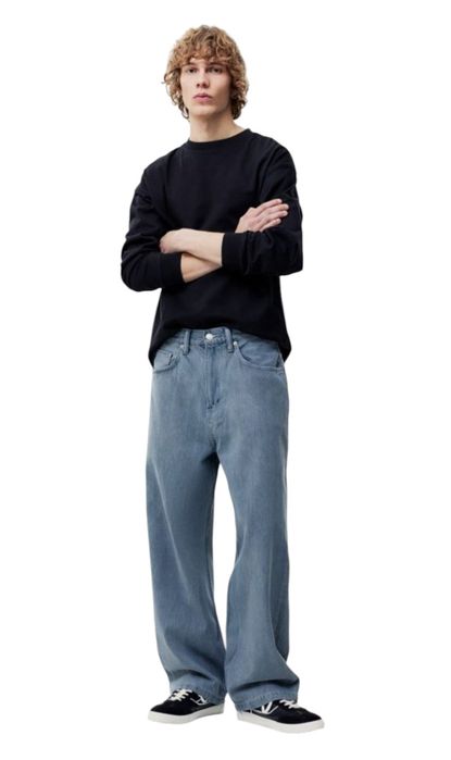 Мужские джинсы H&M багги baggy w29L32