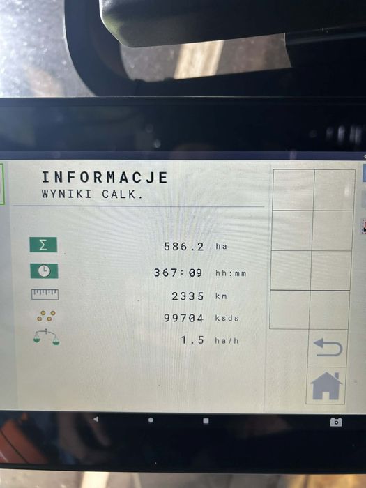 Gaspardo MTR MTE 6 rzedów ISOBUS komputer