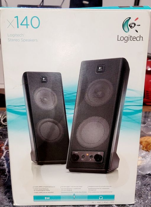 Logitech* Stereo Speakers x140