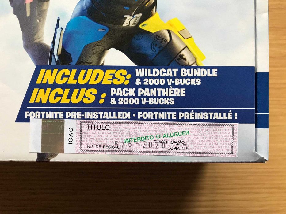 Nintendo Switch V2 Fortnite Edition - NO CODE | Box Only, Console Not Included64738814106499121