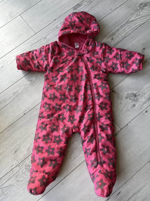 Демі комбінезон Next 74р. 6-9 міс. на бавовняній підкладці, утеплений