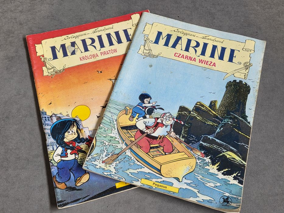 2 komiksy ,,Marine".