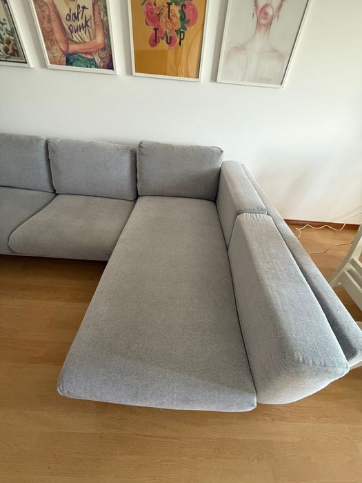 Sofá Chaise Longue de 3 lugares