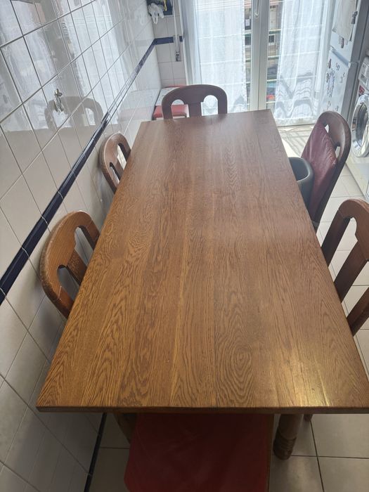 Mesa madeira maciça